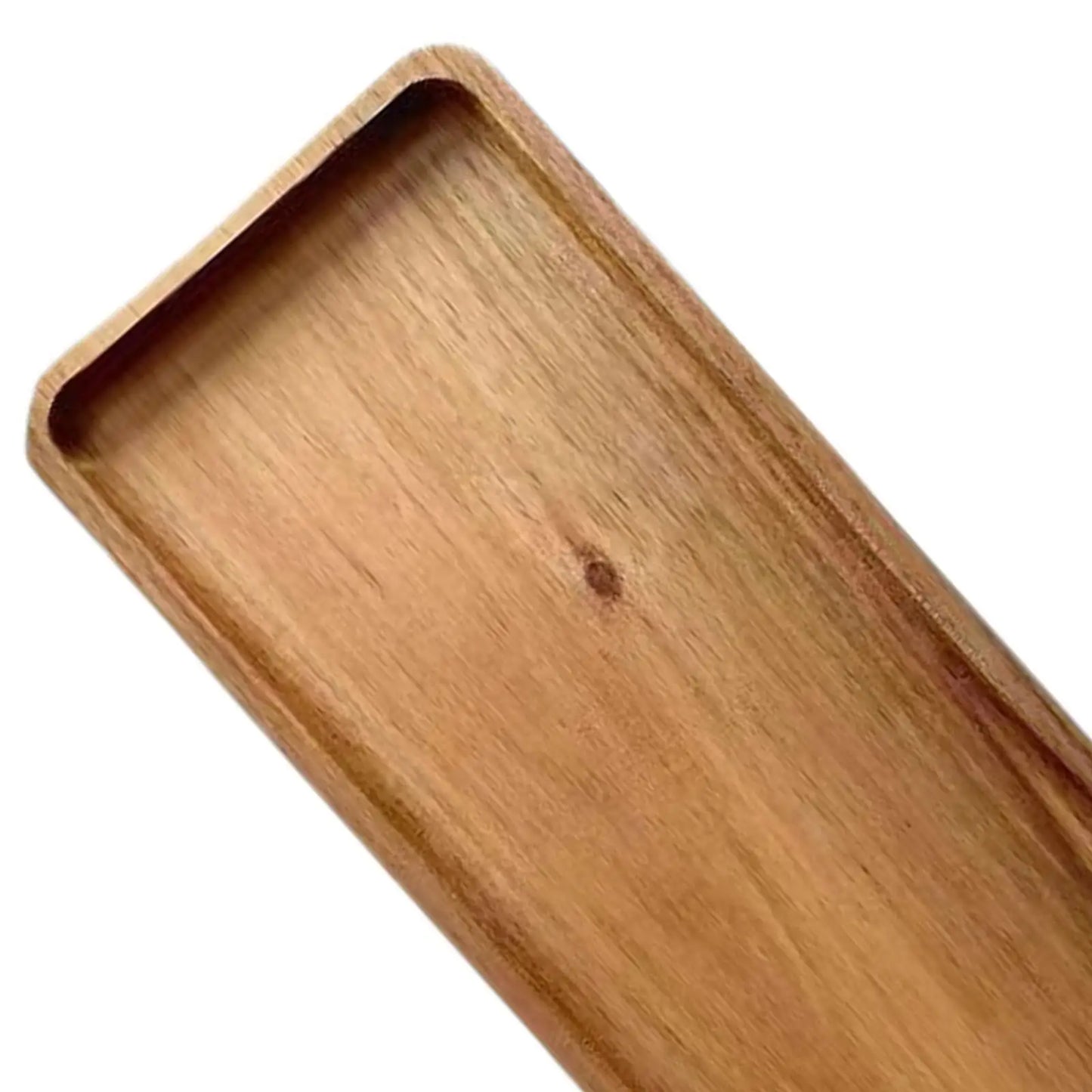 Holzteller Serviertablett - Frühstückstablett Dessertplatte Wohnzimmer