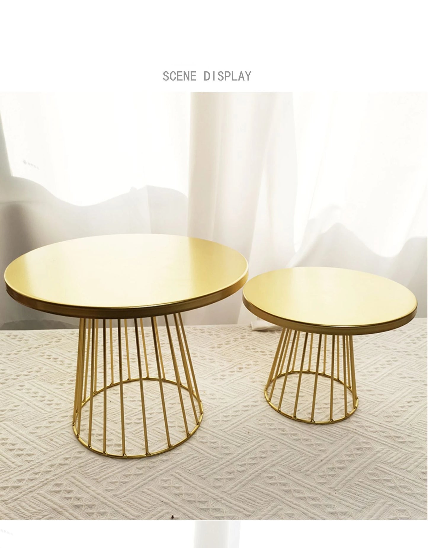 Metall Kuchenständer 20/25cm - Dessert Rack Cupcake Display für Hochzeit Party