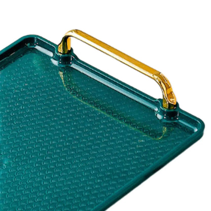 Serviertablett mit Griff - Vanity Tray Organizer für Party Bad Wohnzimmer