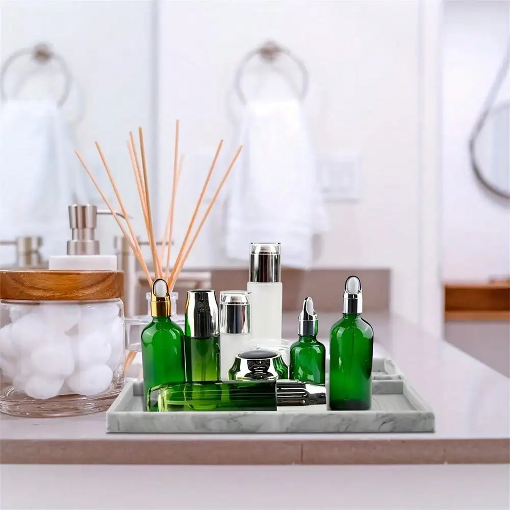 Silikon Aufbewahrungstablett Bad - Schmuck Organizer Schminktisch Deko