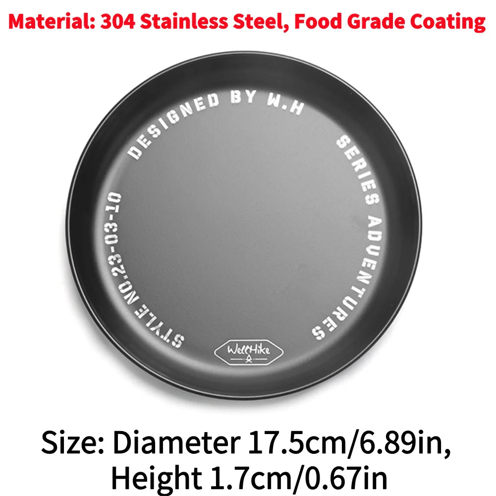 Camping Teller Titan - Stapelbar & Leicht für Outdoor Picknick