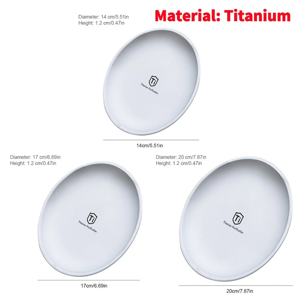 Camping Teller Titan - Stapelbar & Leicht für Outdoor Picknick