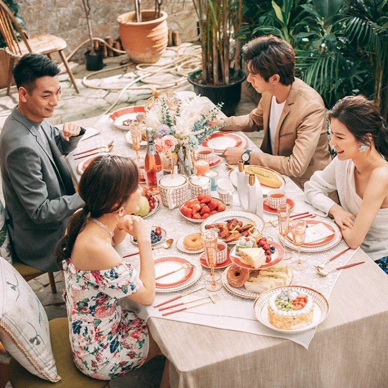 Bone China Steakteller Restaurant - Keramik Western Cuisine Teller