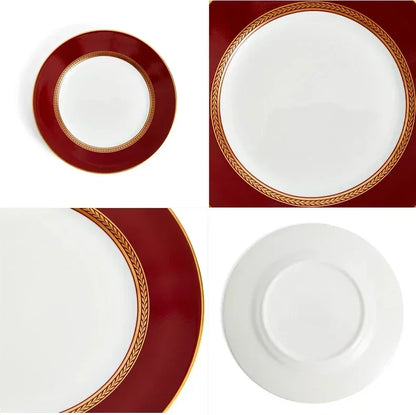 Bone China Steakteller Restaurant - Keramik Western Cuisine Teller