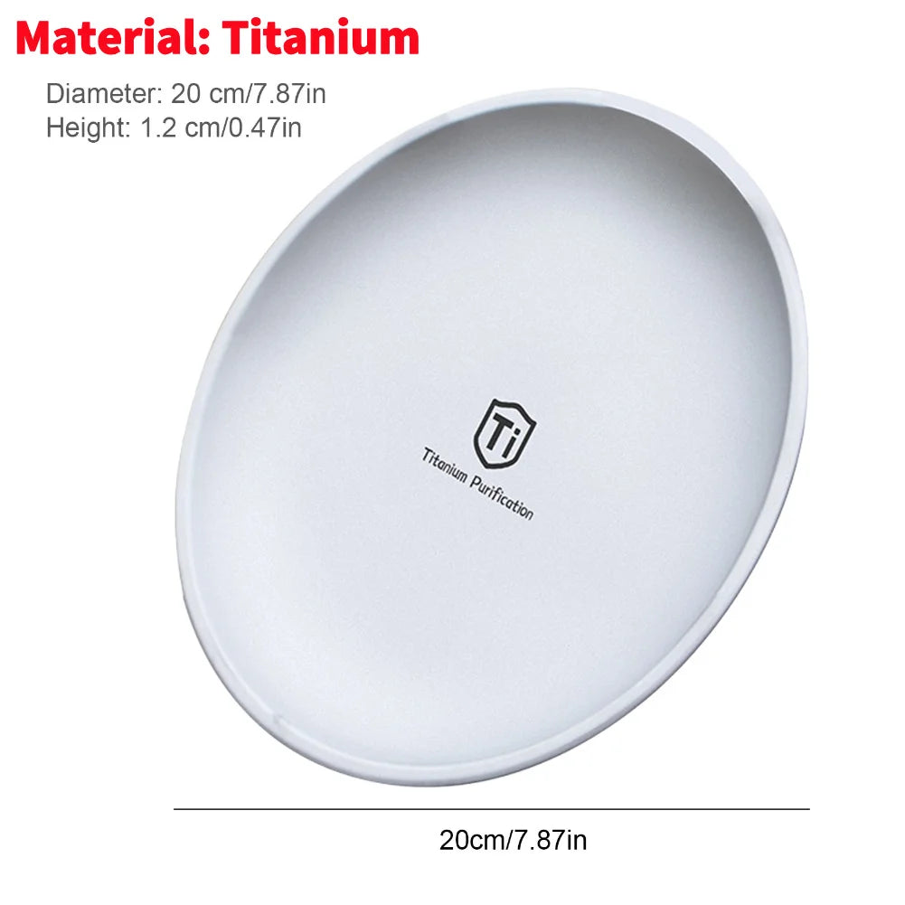 Camping Teller Titan - Stapelbar & Leicht für Outdoor Picknick