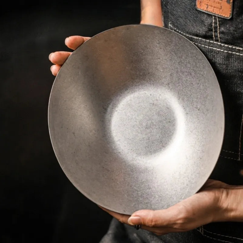 Edelstahl Teller 304 - Vintage Dessert Sushi Restaurant Dinner Geschirr