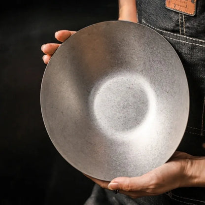 Edelstahl Teller 304 - Vintage Dessert Sushi Restaurant Dinner Geschirr