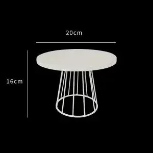 Metall Kuchenständer 20/25cm - Dessert Rack Cupcake Display für Hochzeit Party