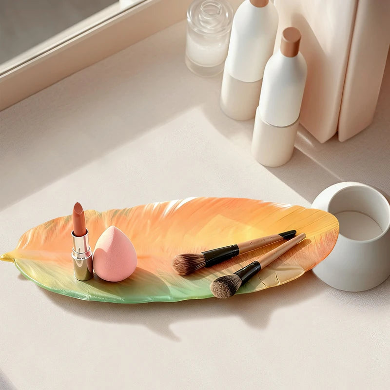 Bananenblatt Pappteller - Tropisches Design Einwegteller Wasserfest