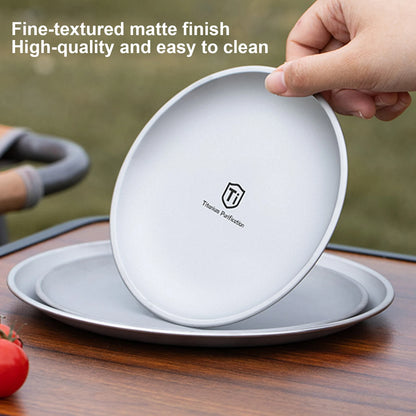 Camping Teller Titan - Stapelbar & Leicht für Outdoor Picknick