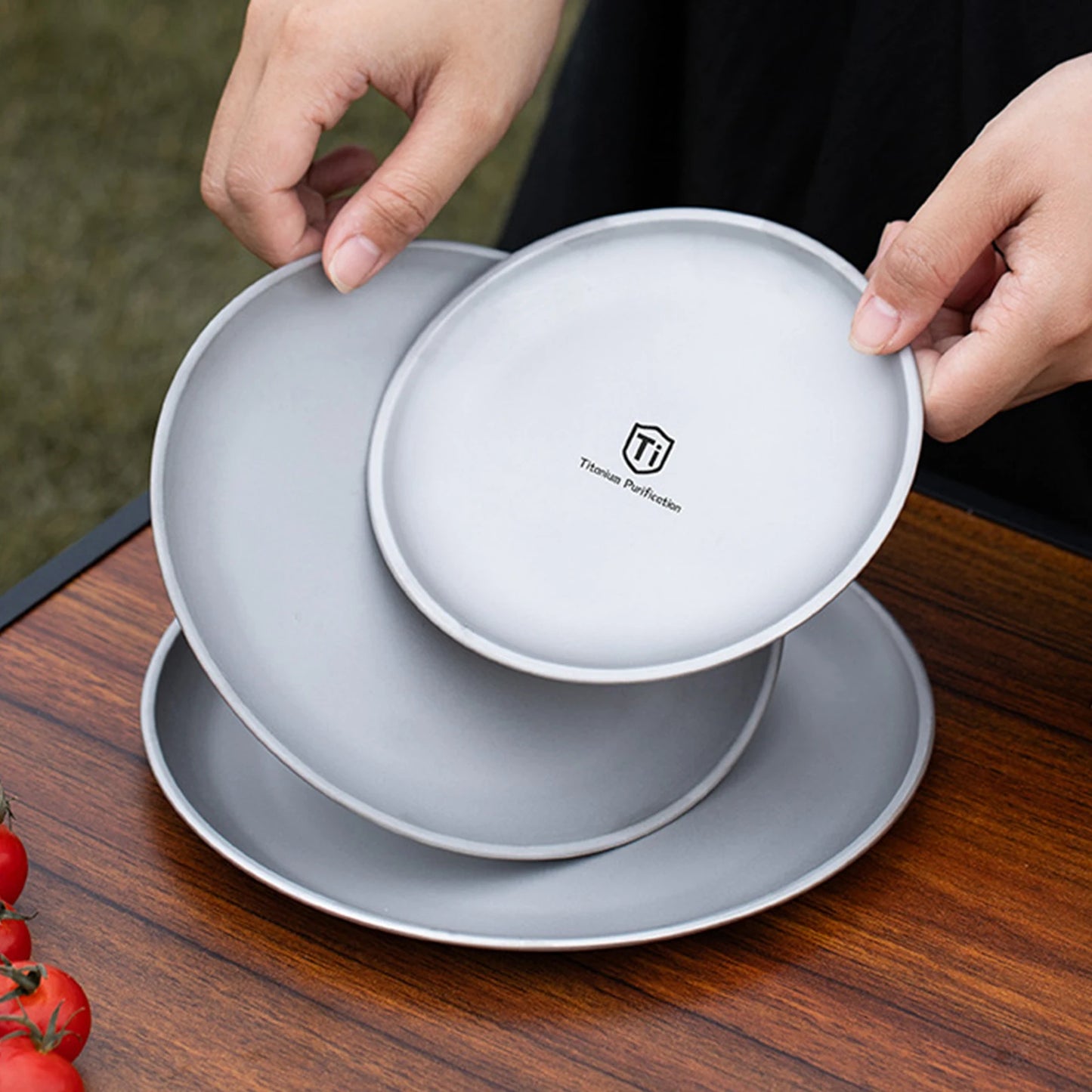 Camping Teller Titan - Stapelbar & Leicht für Outdoor Picknick